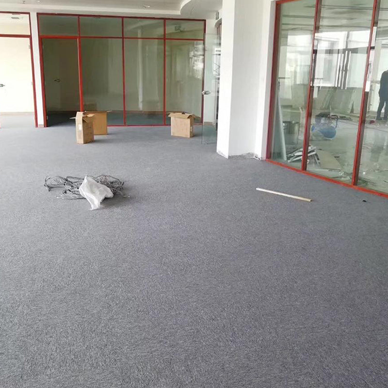 Modern Carpet Floor Tile Level Loop Self Adhesive Stain Resistant Carpet Tiles Light Gray 40-Piece Set Clearhalo 'Carpet Tiles & Carpet Squares' 'carpet_tiles_carpet_squares' 'Flooring 'Home Improvement' 'home_improvement' 'home_improvement_carpet_tiles_carpet_squares' Walls and Ceiling' 7110383