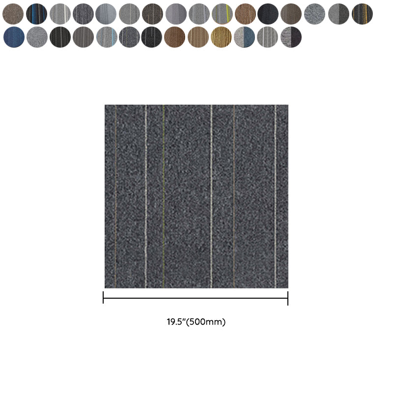 Modern Carpet Floor Tile Level Loop Self Adhesive Stain Resistant Carpet Tiles Clearhalo 'Carpet Tiles & Carpet Squares' 'carpet_tiles_carpet_squares' 'Flooring 'Home Improvement' 'home_improvement' 'home_improvement_carpet_tiles_carpet_squares' Walls and Ceiling' 7110394