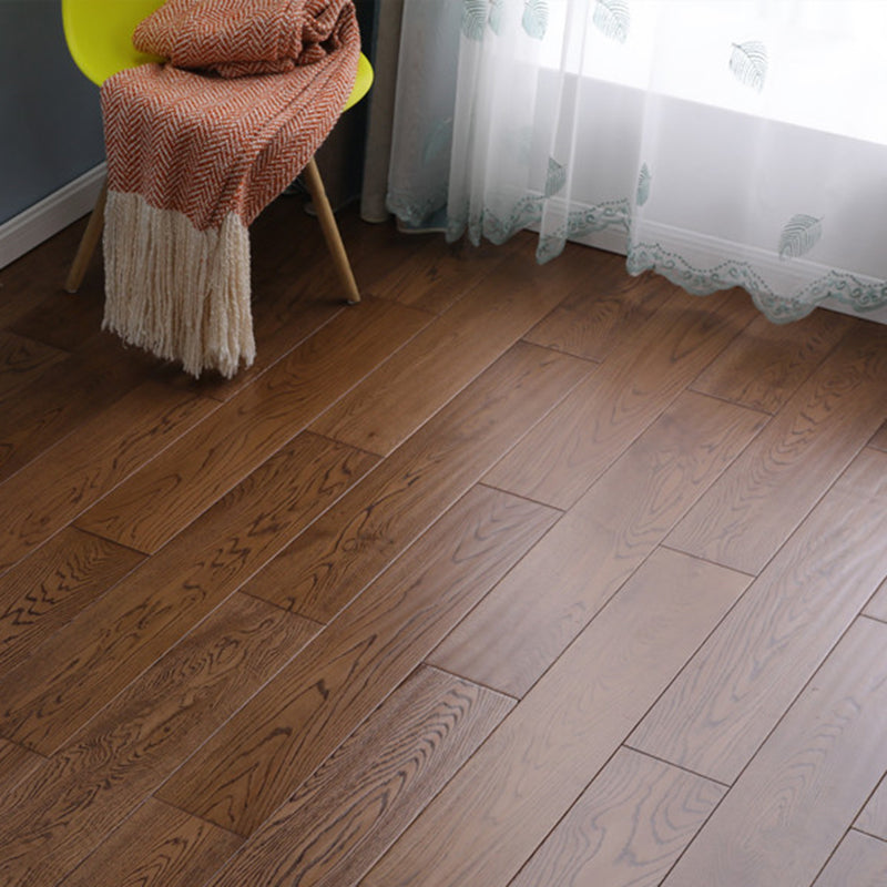 Modern Flooring Planks Square Click-Locking Hardwood Flooring Walnut Clearhalo 'Flooring 'Hardwood Flooring' 'hardwood_flooring' 'Home Improvement' 'home_improvement' 'home_improvement_hardwood_flooring' Walls and Ceiling' 7110441