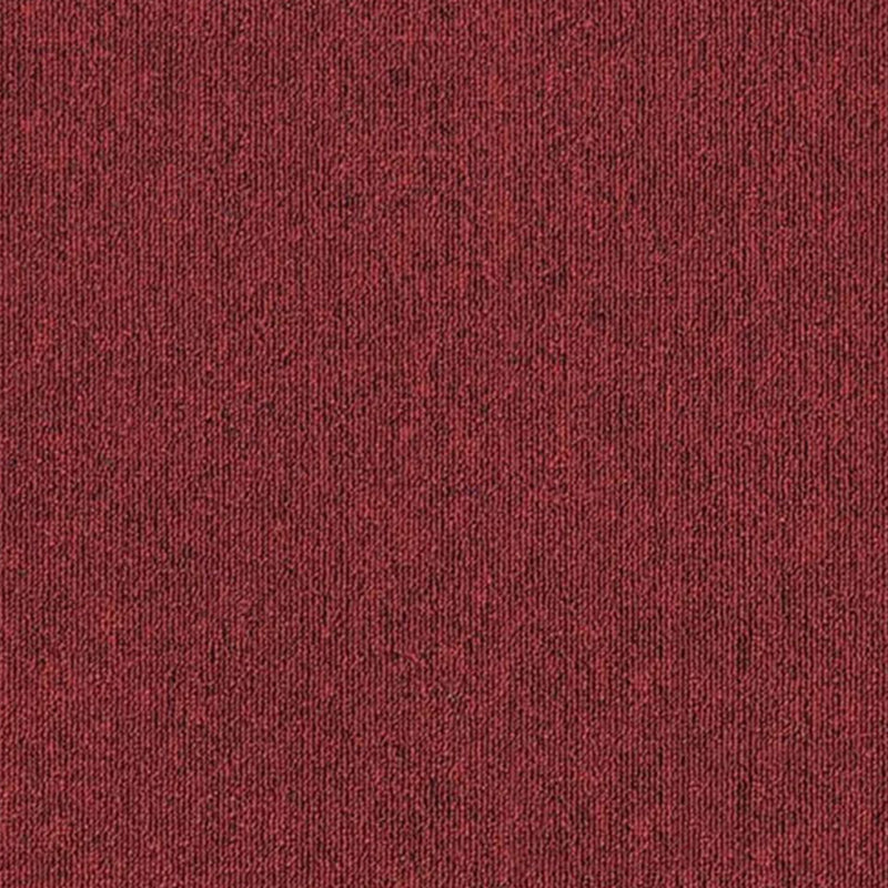 Modern Carpet Floor Tile Self Adhesive Level Loop Fade Resistant Carpet Tiles Burgundy Clearhalo 'Carpet Tiles & Carpet Squares' 'carpet_tiles_carpet_squares' 'Flooring 'Home Improvement' 'home_improvement' 'home_improvement_carpet_tiles_carpet_squares' Walls and Ceiling' 7110475