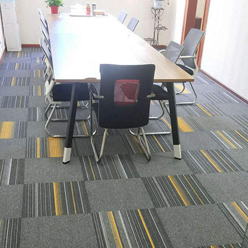 Modern Carpet Floor Tile Self Adhesive Level Loop Fade Resistant Carpet Tiles Clearhalo 'Carpet Tiles & Carpet Squares' 'carpet_tiles_carpet_squares' 'Flooring 'Home Improvement' 'home_improvement' 'home_improvement_carpet_tiles_carpet_squares' Walls and Ceiling' 7110482