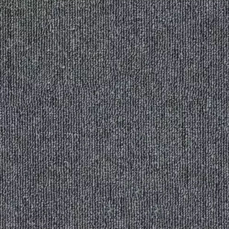 Modern Carpet Floor Tile Self Adhesive Level Loop Fade Resistant Carpet Tiles Dark Gray Clearhalo 'Carpet Tiles & Carpet Squares' 'carpet_tiles_carpet_squares' 'Flooring 'Home Improvement' 'home_improvement' 'home_improvement_carpet_tiles_carpet_squares' Walls and Ceiling' 7110489