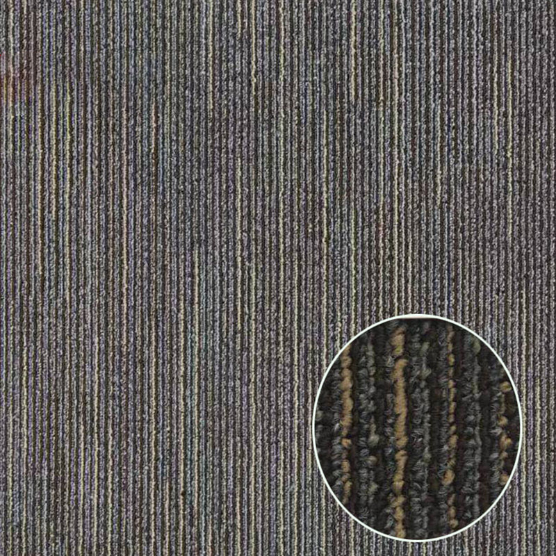 Modern Carpet Floor Tile Self Adhesive Level Loop Fade Resistant Carpet Tiles Coffee Khaki Asphalt Clearhalo 'Carpet Tiles & Carpet Squares' 'carpet_tiles_carpet_squares' 'Flooring 'Home Improvement' 'home_improvement' 'home_improvement_carpet_tiles_carpet_squares' Walls and Ceiling' 7110513