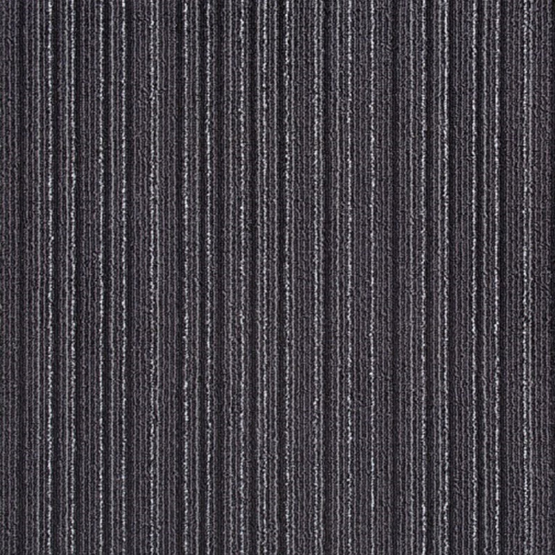 Modern Carpet Floor Tile Adhesive Tabs Level Loop Odor Resistant Carpet Tiles Matte Black Clearhalo 'Carpet Tiles & Carpet Squares' 'carpet_tiles_carpet_squares' 'Flooring 'Home Improvement' 'home_improvement' 'home_improvement_carpet_tiles_carpet_squares' Walls and Ceiling' 7110550