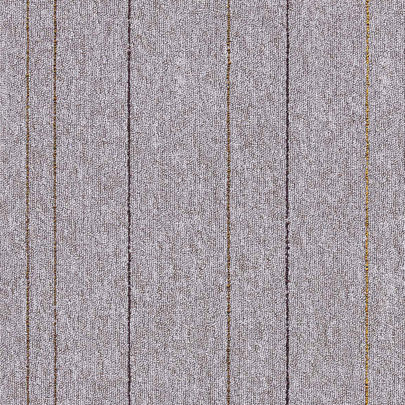 Modern Carpet Floor Tile Adhesive Tabs Level Loop Odor Resistant Carpet Tiles Light Gray Striped Clearhalo 'Carpet Tiles & Carpet Squares' 'carpet_tiles_carpet_squares' 'Flooring 'Home Improvement' 'home_improvement' 'home_improvement_carpet_tiles_carpet_squares' Walls and Ceiling' 7110551