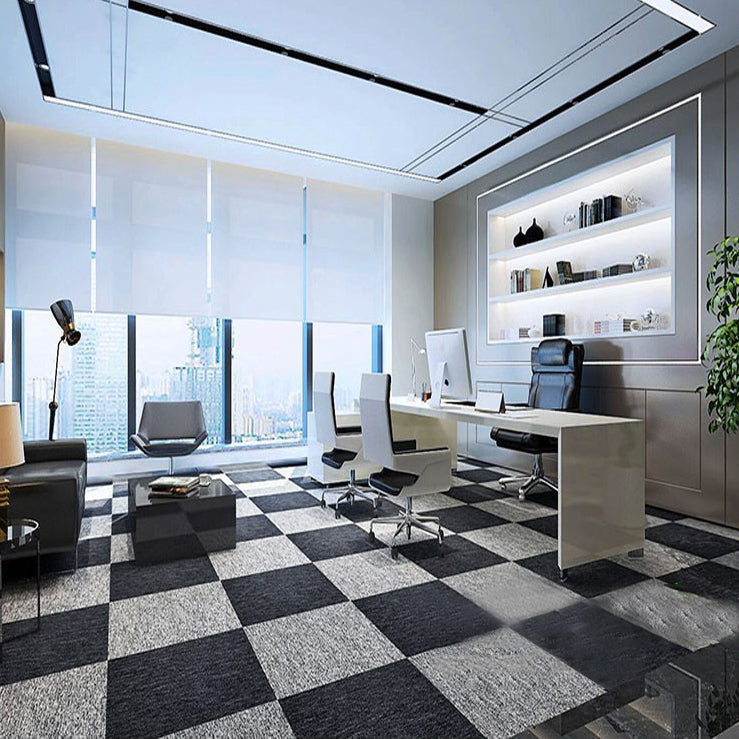 Self Adhesive Carpet Tiles Non-Skid Carpet Tiles for Living Room and Bedroom Clearhalo 'Carpet Tiles & Carpet Squares' 'carpet_tiles_carpet_squares' 'Flooring 'Home Improvement' 'home_improvement' 'home_improvement_carpet_tiles_carpet_squares' Walls and Ceiling' 7110667