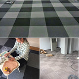 Self Adhesive Carpet Tiles Non-Skid Carpet Tiles for Living Room and Bedroom Clearhalo 'Carpet Tiles & Carpet Squares' 'carpet_tiles_carpet_squares' 'Flooring 'Home Improvement' 'home_improvement' 'home_improvement_carpet_tiles_carpet_squares' Walls and Ceiling' 7110683