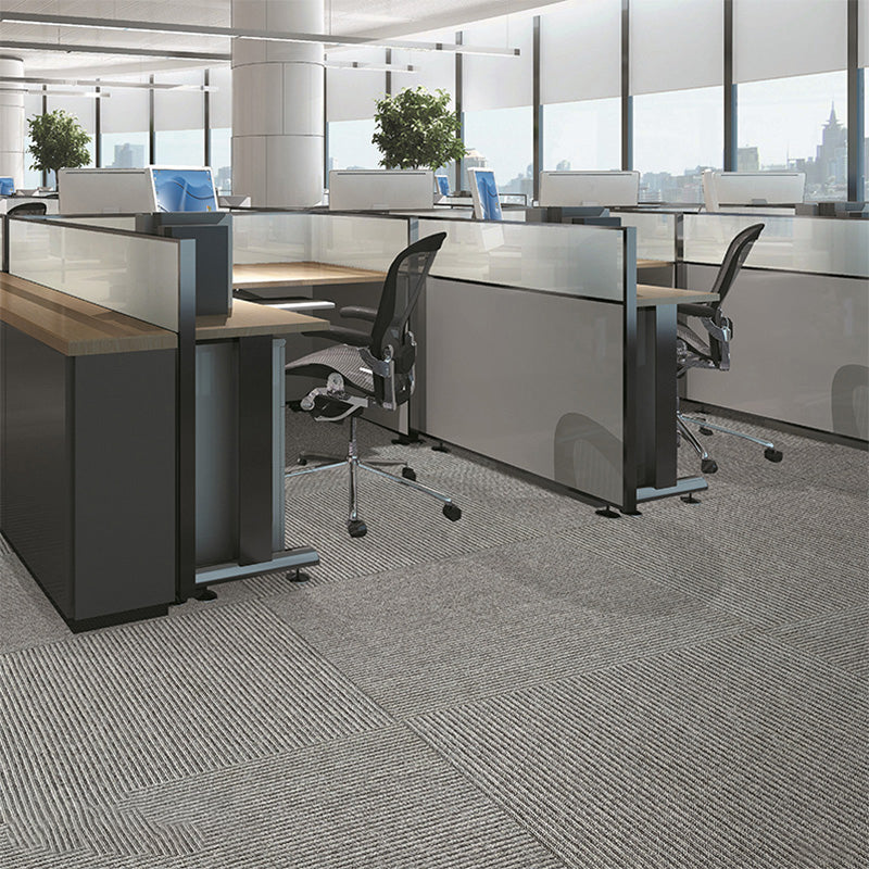 Self Adhesive Carpet Tiles Non-Skid Carpet Tiles for Living Room and Bedroom Light Coffee Vinyl Clearhalo 'Carpet Tiles & Carpet Squares' 'carpet_tiles_carpet_squares' 'Flooring 'Home Improvement' 'home_improvement' 'home_improvement_carpet_tiles_carpet_squares' Walls and Ceiling' 7110684