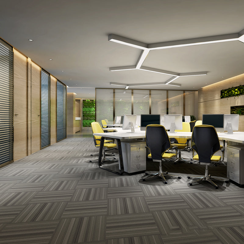 Self Adhesive Carpet Tiles Non-Skid Carpet Tiles for Living Room and Bedroom Apricot-Brown Vinyl Clearhalo 'Carpet Tiles & Carpet Squares' 'carpet_tiles_carpet_squares' 'Flooring 'Home Improvement' 'home_improvement' 'home_improvement_carpet_tiles_carpet_squares' Walls and Ceiling' 7110710