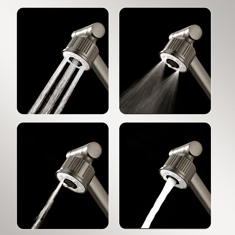 Cross Handles Vessel Sink Faucet Swivel Spout Sink Bathroom Faucet Clearhalo 'Bathroom Remodel & Bathroom Fixtures' 'Bathroom Sink Faucets' 'Bathroom Sinks & Faucet Components' 'bathroom_sink_faucets' 'Home Improvement' 'home_improvement' 'home_improvement_bathroom_sink_faucets' 7110829