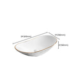 Modern Vessel Lavatory Sink Rectangular Porcelain Shut-Off Valve Included Bathroom Sink Clearhalo 'Bathroom Remodel & Bathroom Fixtures' 'Bathroom Sinks & Faucet Components' 'Bathroom Sinks' 'bathroom_sink' 'Home Improvement' 'home_improvement' 'home_improvement_bathroom_sink' 7111267