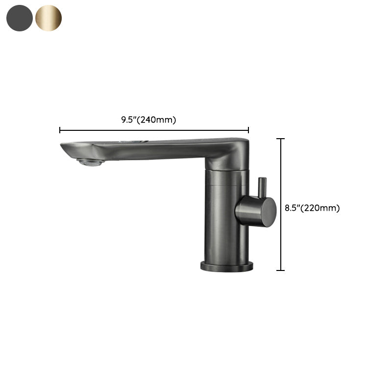 Modern Swivel Bathtub Faucet Double Handle Deck Mounted Bathroom Faucet with Handles Clearhalo 'Bathroom Remodel & Bathroom Fixtures' 'Bathtub Faucets' 'bathtub_faucets' 'Home Improvement' 'home_improvement' 'home_improvement_bathtub_faucets' 7111513