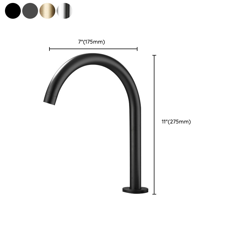 Modern Swivel Bathtub Faucet Double Handle Deck Mounted Bathroom Faucet with Handles Clearhalo 'Bathroom Remodel & Bathroom Fixtures' 'Bathtub Faucets' 'bathtub_faucets' 'Home Improvement' 'home_improvement' 'home_improvement_bathtub_faucets' 7111514