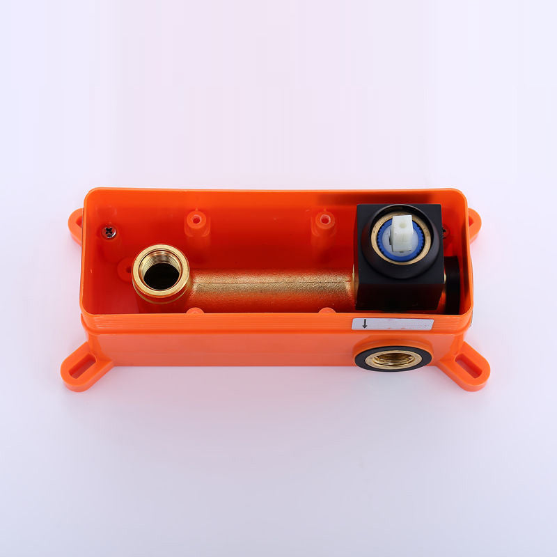 Modern Tub Faucet One Handle Copper Wall Mounted Bath Faucet Trim Clearhalo 'Bathroom Remodel & Bathroom Fixtures' 'Bathtub Faucets' 'bathtub_faucets' 'Home Improvement' 'home_improvement' 'home_improvement_bathtub_faucets' 7111650