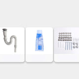 Modern Bathroom Vanity Metal Base Shelving Included Wall-Mounted Space Saver Vanity Clearhalo 'Bathroom Remodel & Bathroom Fixtures' 'Bathroom Vanities' 'bathroom_vanities' 'Home Improvement' 'home_improvement' 'home_improvement_bathroom_vanities' 7111981