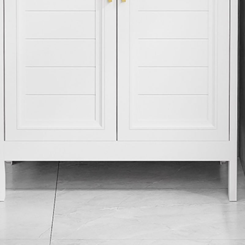 Freestanding Bathroom Vanity Metal Bathroom Sink Vanity with Sink Included Clearhalo 'Bathroom Remodel & Bathroom Fixtures' 'Bathroom Vanities' 'bathroom_vanities' 'Home Improvement' 'home_improvement' 'home_improvement_bathroom_vanities' 7112028