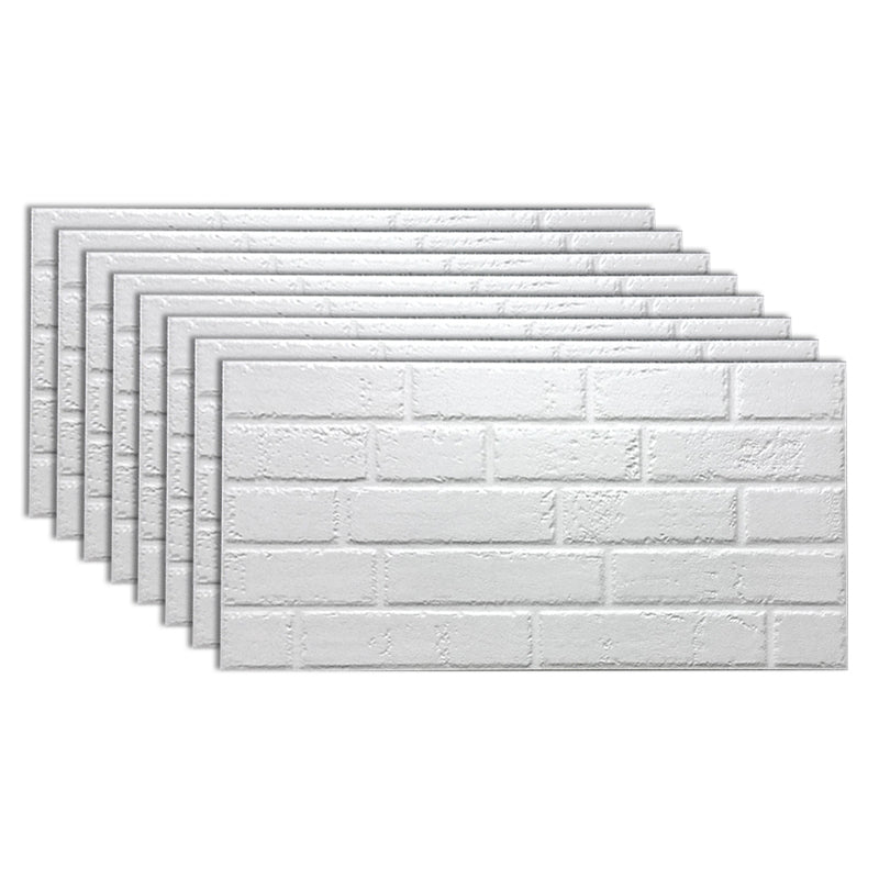 Porcelain Floor and Wall Tile Vintage Glazed Floor and Wall Tiles Dazzling White Clearhalo 'Floor Tiles & Wall Tiles' 'floor_tiles_wall_tiles' 'Flooring 'Home Improvement' 'home_improvement' 'home_improvement_floor_tiles_wall_tiles' Walls and Ceiling' 7112182