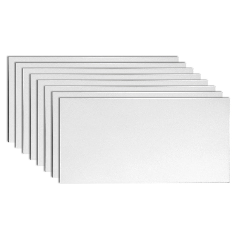 Porcelain Floor and Wall Tile Vintage Glazed Floor and Wall Tiles Gloss White Clearhalo 'Floor Tiles & Wall Tiles' 'floor_tiles_wall_tiles' 'Flooring 'Home Improvement' 'home_improvement' 'home_improvement_floor_tiles_wall_tiles' Walls and Ceiling' 7112190