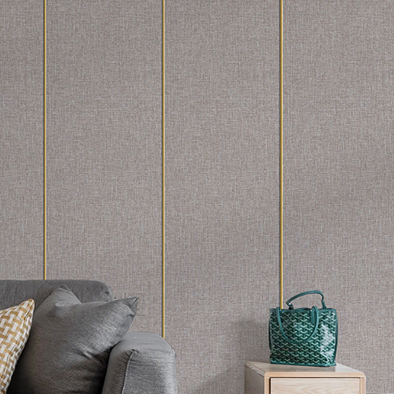 Contemporary Wall Tile Solid Color Waterproof Peel and Press Wall Access Panel Dark Gray Clearhalo 'Flooring 'Home Improvement' 'home_improvement' 'home_improvement_wall_paneling' 'Wall Paneling' 'wall_paneling' 'Walls & Ceilings' Walls and Ceiling' 7112324