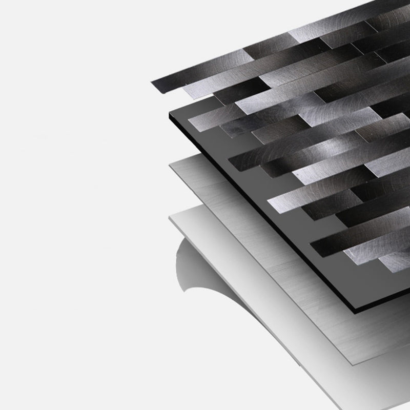 Waterproof Peel & Stick Subway Tile Square Shape Subway Tile Wallpaper Clearhalo 'Flooring 'Home Improvement' 'home_improvement' 'home_improvement_peel_stick_blacksplash' 'Peel & Stick Backsplash Tile' 'peel_stick_blacksplash' 'Walls & Ceilings' Walls and Ceiling' 7112522