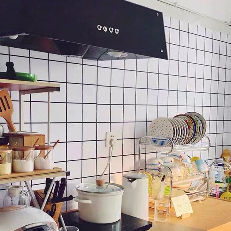 Waterproof Peel & Stick Mosaic Tile PVC Mosaic Tile Wallpaper Clearhalo 'Flooring 'Home Improvement' 'home_improvement' 'home_improvement_peel_stick_blacksplash' 'Peel & Stick Backsplash Tile' 'peel_stick_blacksplash' 'Walls & Ceilings' Walls and Ceiling' 7112528