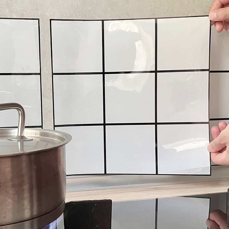 Waterproof Peel & Stick Mosaic Tile PVC Mosaic Tile Wallpaper Clearhalo 'Flooring 'Home Improvement' 'home_improvement' 'home_improvement_peel_stick_blacksplash' 'Peel & Stick Backsplash Tile' 'peel_stick_blacksplash' 'Walls & Ceilings' Walls and Ceiling' 7112536