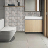 Mosaic Tile Wallpaper Plastic Stain Resistant Peel & Stick Mosaic Tile Clearhalo 'Flooring 'Home Improvement' 'home_improvement' 'home_improvement_peel_stick_blacksplash' 'Peel & Stick Backsplash Tile' 'peel_stick_blacksplash' 'Walls & Ceilings' Walls and Ceiling' 7112679