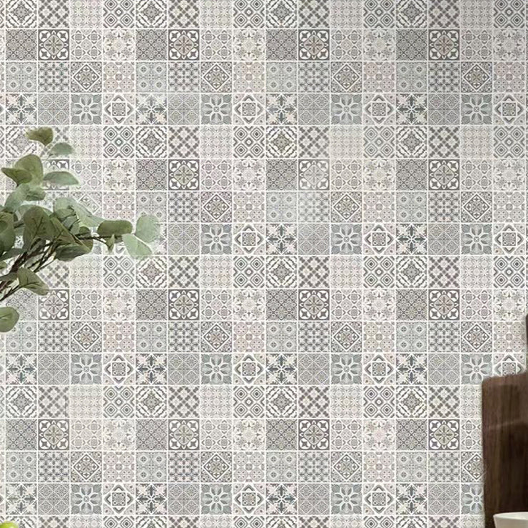 Mosaic Tile Wallpaper Plastic Stain Resistant Peel & Stick Mosaic Tile Clearhalo 'Flooring 'Home Improvement' 'home_improvement' 'home_improvement_peel_stick_blacksplash' 'Peel & Stick Backsplash Tile' 'peel_stick_blacksplash' 'Walls & Ceilings' Walls and Ceiling' 7112681