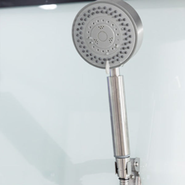 Tempered Easy Clean Glass Glass Tub & Shower Kit Double Sliding Shower Stall Clearhalo 'Bathroom Remodel & Bathroom Fixtures' 'Home Improvement' 'home_improvement' 'home_improvement_shower_stalls_enclosures' 'Shower Stalls & Enclosures' 'shower_stalls_enclosures' 'Showers & Bathtubs' 7114813