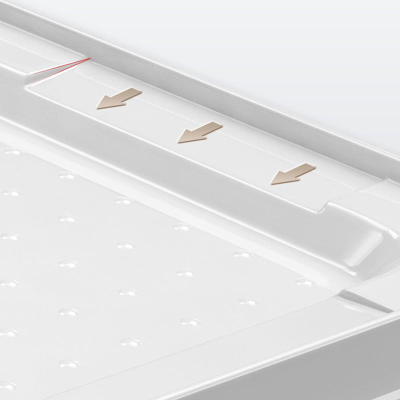 Rounded Double Sliding Shower Stall Striped Tempered Glass Shower Stall Clearhalo 'Bathroom Remodel & Bathroom Fixtures' 'Home Improvement' 'home_improvement' 'home_improvement_shower_stalls_enclosures' 'Shower Stalls & Enclosures' 'shower_stalls_enclosures' 'Showers & Bathtubs' 7114844