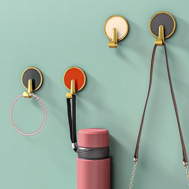 Contemporary 8-Piece Bathroom Set 2.91 Inches Tall Robe Hooks Clearhalo 'Bathroom Hardware Sets' 'Bathroom Hardware' 'Bathroom Remodel & Bathroom Fixtures' 'bathroom_hardware_sets' 'Home Improvement' 'home_improvement' 'home_improvement_bathroom_hardware_sets' 7115859