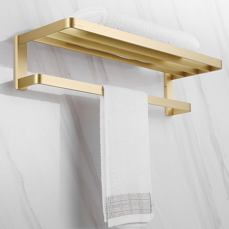 Brass Vintage Bathroom Set Brushed Brass Bathroom Accessory as Individual or as a Set Clearhalo 'Bathroom Hardware Sets' 'Bathroom Hardware' 'Bathroom Remodel & Bathroom Fixtures' 'bathroom_hardware_sets' 'Home Improvement' 'home_improvement' 'home_improvement_bathroom_hardware_sets' 7115861