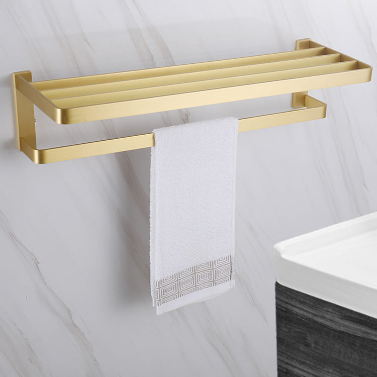 Brass Vintage Bathroom Set Brushed Brass Bathroom Accessory as Individual or as a Set Clearhalo 'Bathroom Hardware Sets' 'Bathroom Hardware' 'Bathroom Remodel & Bathroom Fixtures' 'bathroom_hardware_sets' 'Home Improvement' 'home_improvement' 'home_improvement_bathroom_hardware_sets' 7115864