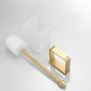 Brass Vintage Bathroom Set Brushed Brass Bathroom Accessory as Individual or as a Set Clearhalo 'Bathroom Hardware Sets' 'Bathroom Hardware' 'Bathroom Remodel & Bathroom Fixtures' 'bathroom_hardware_sets' 'Home Improvement' 'home_improvement' 'home_improvement_bathroom_hardware_sets' 7115878