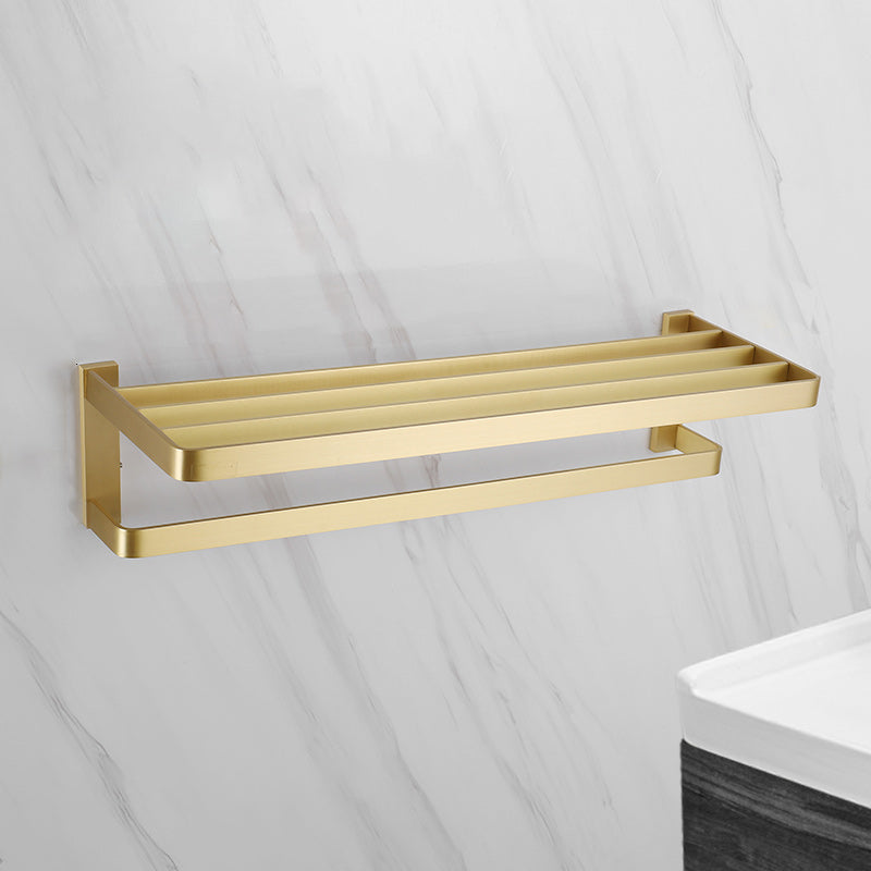 Brass Vintage Bathroom Set Brushed Brass Bathroom Accessory as Individual or as a Set Clearhalo 'Bathroom Hardware Sets' 'Bathroom Hardware' 'Bathroom Remodel & Bathroom Fixtures' 'bathroom_hardware_sets' 'Home Improvement' 'home_improvement' 'home_improvement_bathroom_hardware_sets' 7115883