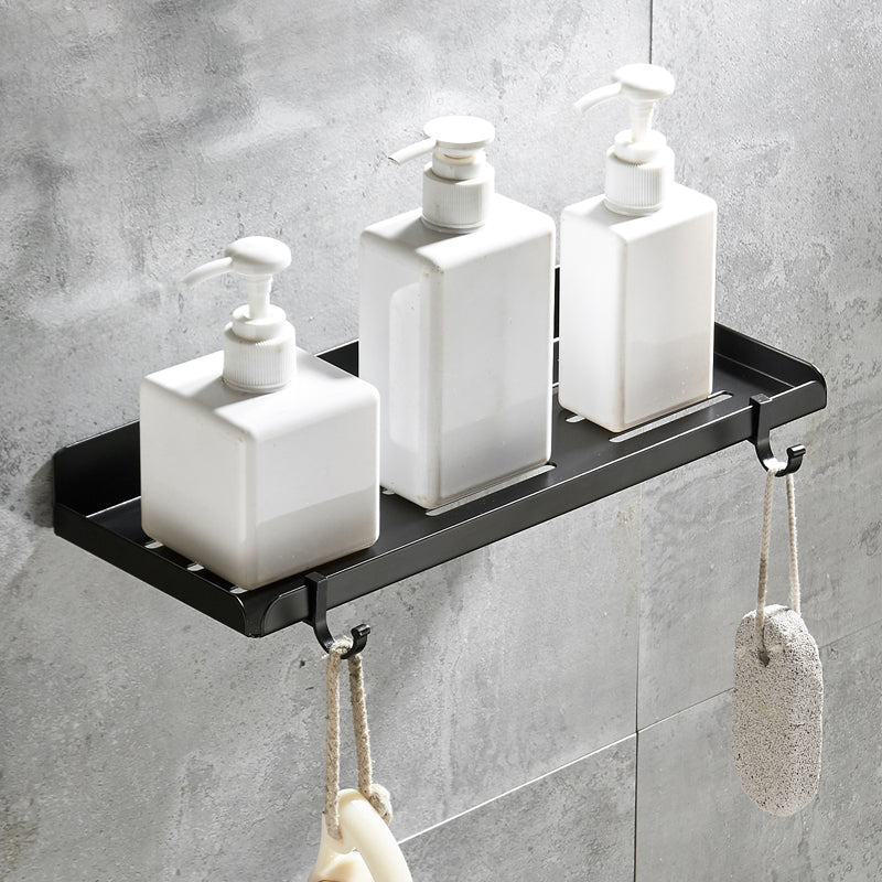 Modern Bathroom Accessories Hardware Set Black Accessories Hardware Set Shelf Clearhalo 'Bathroom Hardware Sets' 'Bathroom Hardware' 'Bathroom Remodel & Bathroom Fixtures' 'bathroom_hardware_sets' 'Home Improvement' 'home_improvement' 'home_improvement_bathroom_hardware_sets' 7116130