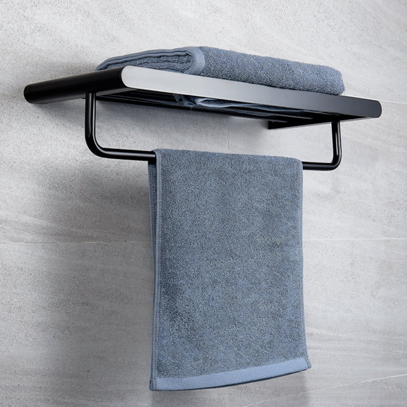 Modern Bathroom Accessories Hardware Set Black Bathroom Hardware Set Clearhalo 'Bathroom Hardware Sets' 'Bathroom Hardware' 'Bathroom Remodel & Bathroom Fixtures' 'bathroom_hardware_sets' 'Home Improvement' 'home_improvement' 'home_improvement_bathroom_hardware_sets' 7116454