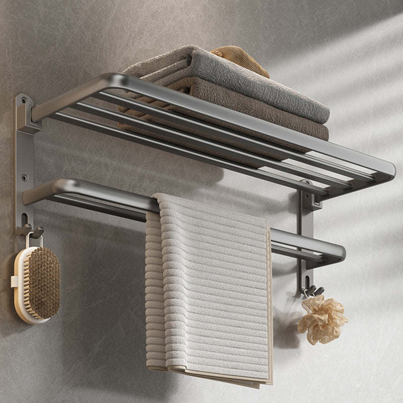 Modern Bathroom Accessories Hardware Set Grey Bathroom Hardware Clearhalo 'Bathroom Hardware Sets' 'Bathroom Hardware' 'Bathroom Remodel & Bathroom Fixtures' 'bathroom_hardware_sets' 'Home Improvement' 'home_improvement' 'home_improvement_bathroom_hardware_sets' 7116758