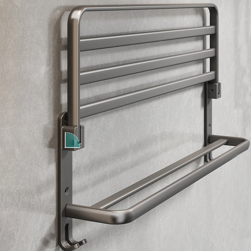 Modern Bathroom Accessories Hardware Set Grey Bathroom Hardware Clearhalo 'Bathroom Hardware Sets' 'Bathroom Hardware' 'Bathroom Remodel & Bathroom Fixtures' 'bathroom_hardware_sets' 'Home Improvement' 'home_improvement' 'home_improvement_bathroom_hardware_sets' 7116760