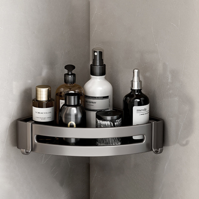Modern Bathroom Accessories Hardware Set Grey Bathroom Hardware Clearhalo 'Bathroom Hardware Sets' 'Bathroom Hardware' 'Bathroom Remodel & Bathroom Fixtures' 'bathroom_hardware_sets' 'Home Improvement' 'home_improvement' 'home_improvement_bathroom_hardware_sets' 7116772