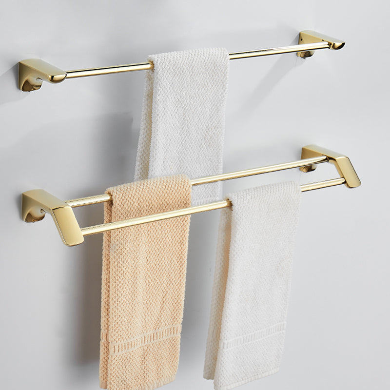 Modern Bathroom Accessories Hardware Set Gold Bathroom Hardware Clearhalo 'Bathroom Hardware Sets' 'Bathroom Hardware' 'Bathroom Remodel & Bathroom Fixtures' 'bathroom_hardware_sets' 'Home Improvement' 'home_improvement' 'home_improvement_bathroom_hardware_sets' 7116780