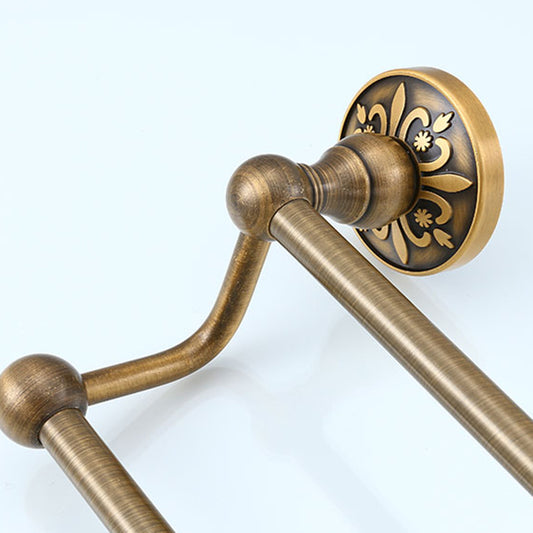 Traditional Vintage Brass Bathroom Accessory As Individual Or As a Set Clearhalo 'Bathroom Hardware Sets' 'Bathroom Hardware' 'Bathroom Remodel & Bathroom Fixtures' 'bathroom_hardware_sets' 'Home Improvement' 'home_improvement' 'home_improvement_bathroom_hardware_sets' 7116897