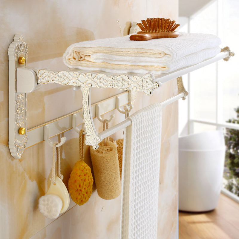 Traditional Metal Bathroom Accessories Hardware Set with Paper Holder Clearhalo 'Bathroom Hardware Sets' 'Bathroom Hardware' 'Bathroom Remodel & Bathroom Fixtures' 'bathroom_hardware_sets' 'Home Improvement' 'home_improvement' 'home_improvement_bathroom_hardware_sets' 7116947