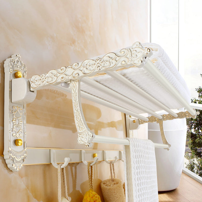 Traditional Metal Bathroom Accessories Hardware Set with Paper Holder Clearhalo 'Bathroom Hardware Sets' 'Bathroom Hardware' 'Bathroom Remodel & Bathroom Fixtures' 'bathroom_hardware_sets' 'Home Improvement' 'home_improvement' 'home_improvement_bathroom_hardware_sets' 7116949