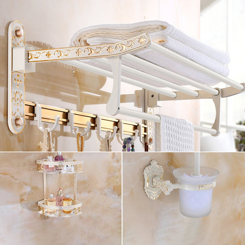 Traditional Metal Bathroom Accessories Hardware Set with Paper Holder Not Available 3-Piece Set (Toilet Brush) Clearhalo 'Bathroom Hardware Sets' 'Bathroom Hardware' 'Bathroom Remodel & Bathroom Fixtures' 'bathroom_hardware_sets' 'Home Improvement' 'home_improvement' 'home_improvement_bathroom_hardware_sets' 7116966