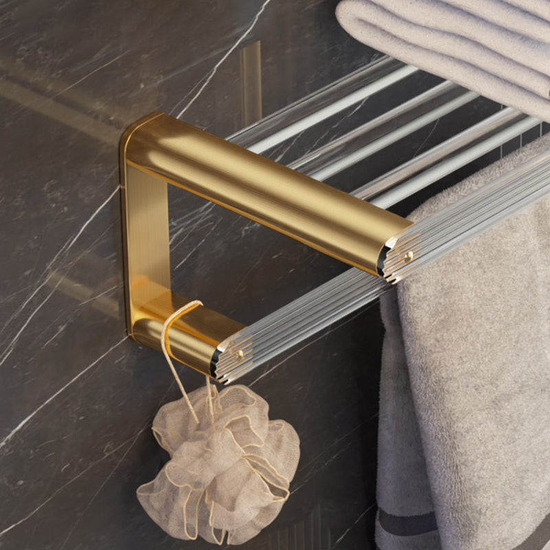 6-Piece Bathroom Set Aluminum and Acrylic Bathroom Accessories Hardware Set Clearhalo 'Bathroom Hardware Sets' 'Bathroom Hardware' 'Bathroom Remodel & Bathroom Fixtures' 'bathroom_hardware_sets' 'Home Improvement' 'home_improvement' 'home_improvement_bathroom_hardware_sets' 7117041