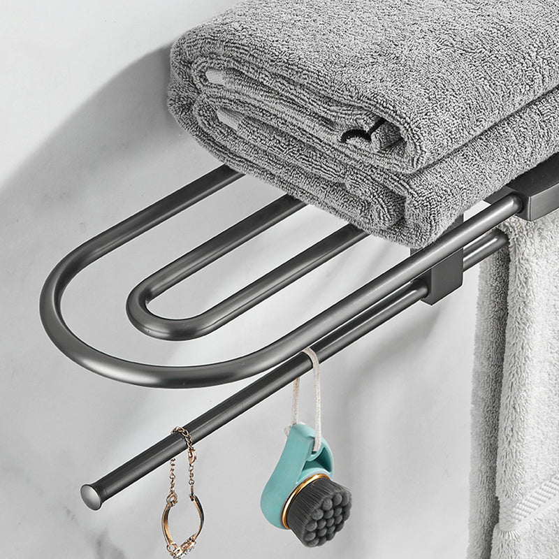 Modern Silver Bathroom Accessory As Individual Or As a Set with Towel Bar Clearhalo 'Bathroom Hardware Sets' 'Bathroom Hardware' 'Bathroom Remodel & Bathroom Fixtures' 'bathroom_hardware_sets' 'Home Improvement' 'home_improvement' 'home_improvement_bathroom_hardware_sets' 7117198