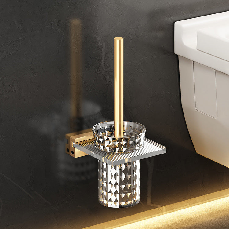 Contemporary Plastic Bathroom Accessory As Individual Or As a Set Toilet Brush Clearhalo 'Bathroom Hardware Sets' 'Bathroom Hardware' 'Bathroom Remodel & Bathroom Fixtures' 'bathroom_hardware_sets' 'Home Improvement' 'home_improvement' 'home_improvement_bathroom_hardware_sets' 7117297