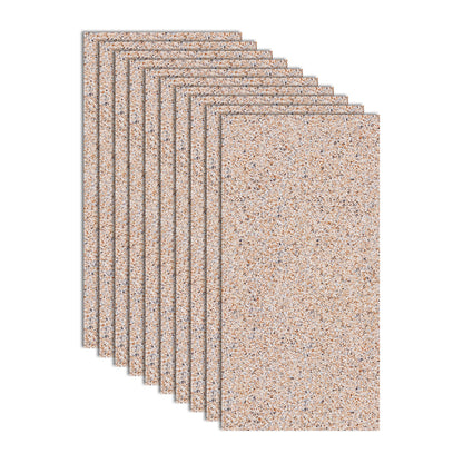 Rectangle Wall Tile Straight Edge Matte Singular Tile for Outdoor Wall Flaxen Clearhalo 'Floor Tiles & Wall Tiles' 'floor_tiles_wall_tiles' 'Flooring 'Home Improvement' 'home_improvement' 'home_improvement_floor_tiles_wall_tiles' Walls and Ceiling' 7119403