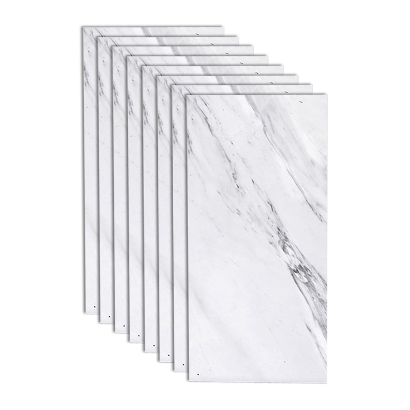 Rectangle Floor Tile Straight Edge Polished Marbling Singular Tile Clearhalo 'Floor Tiles & Wall Tiles' 'floor_tiles_wall_tiles' 'Flooring 'Home Improvement' 'home_improvement' 'home_improvement_floor_tiles_wall_tiles' Walls and Ceiling' 7119469